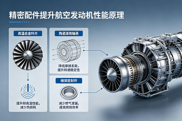 精密配件提升航空发动机性能原理